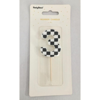 Vela xadrez nº3 5,5cm