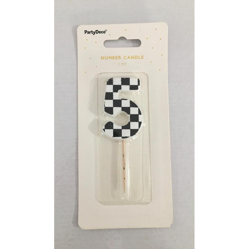 Vela xadrez nº5 5,5cm