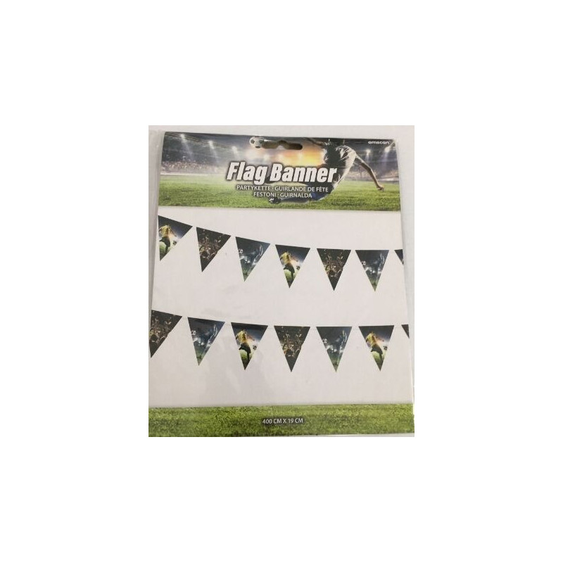 Bandeira triangular futebol