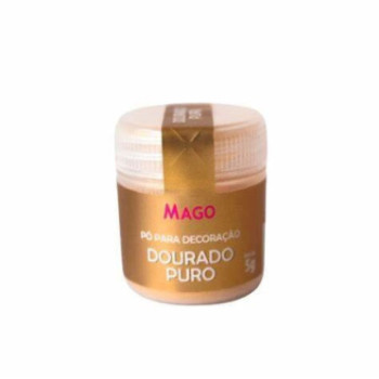 Corante em pó decorativo 5g dourado puro