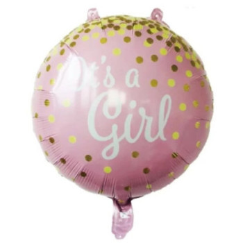 Balão foil 45cm - 18" It´s a girl