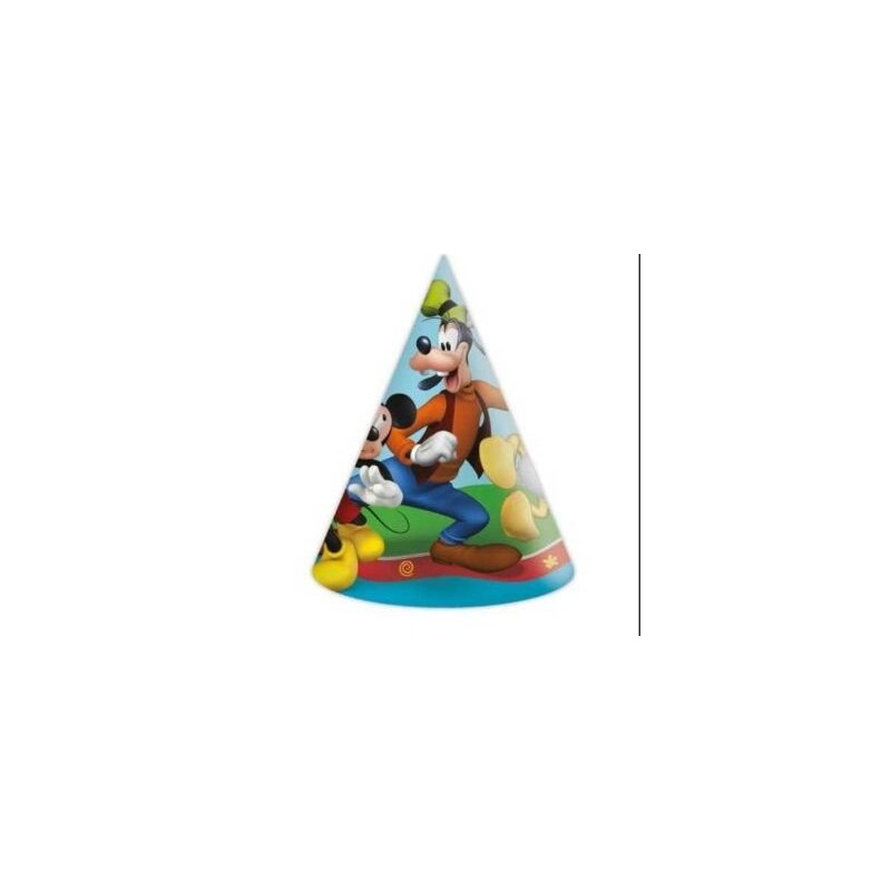 6 chapéus Mickey