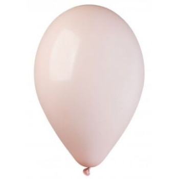 5 balões de latex 11-12” 28-30cm rosa concha