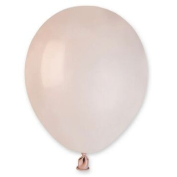 5 balões de latex 19” - 48 cm rosa concha