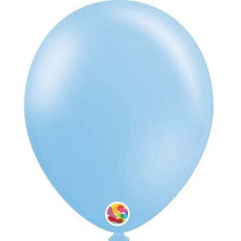 10 balões latex balloonia 5” 14cm azul celeste