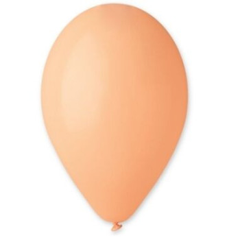 5 balões de latex gemar 12” 30 cm pêssego