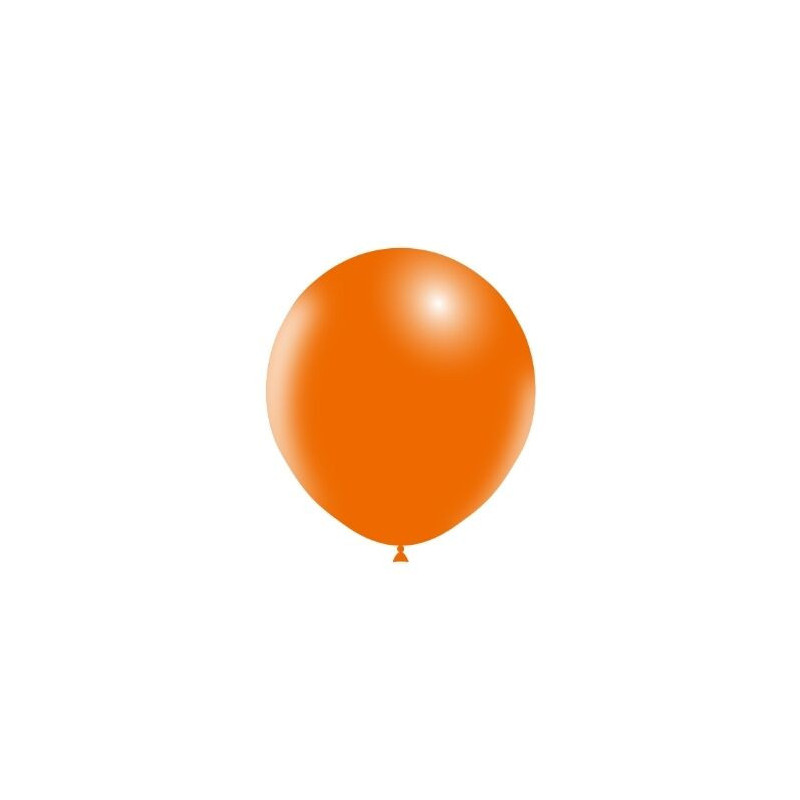 5 balões de latex balloonia 12”-30cm laranja