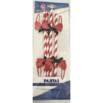 4palhinhas soutien vermelho