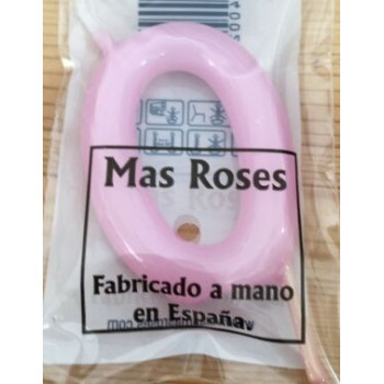 vela 6cm n0 rosa pastel