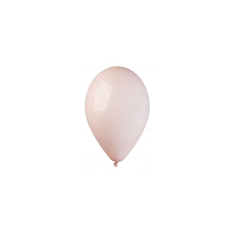 100 balões de latex 12” - 30cm rosa concha