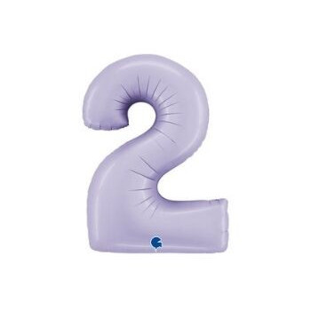 Balão Foil gemar 40”-102cm lilás n. 2