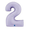 Balão Foil gemar 40”-102cm lilás n. 2