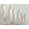 Conjunto 3 cortadores ossos5, 8 e 10,5cm