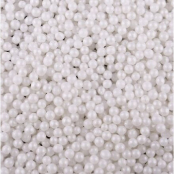 Pérolas brilhantes pequenas brancas 75g