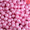 Pérolas brilhantes grandes rosa 65g