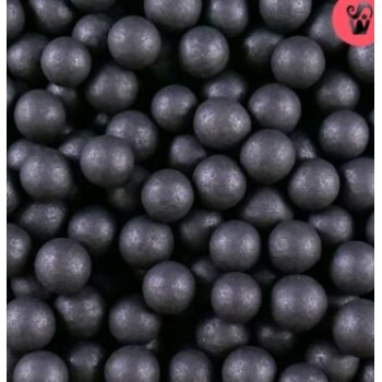 Pérolas brilhantes grandes pretas 65g