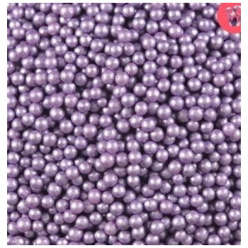 Pérolas brilhantes grandes violeta 65g