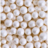Pérolas brilhantes grandes brancas 65g