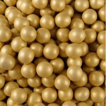 Pérolas de chocolate ouro 65g