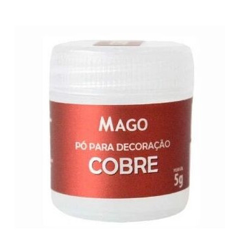 Corante em pó decorativo 5g cobre