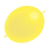 5 balões latex grinalda amarelo