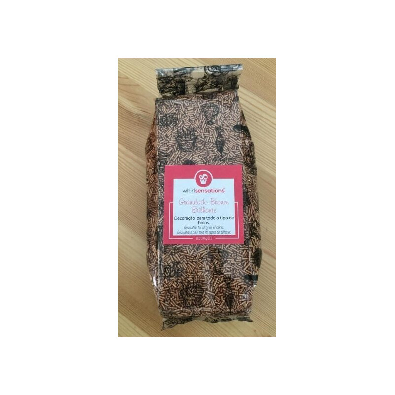 Granulado bronze brilhante 250g