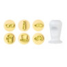 Kit carimbos masculinos  2 cm