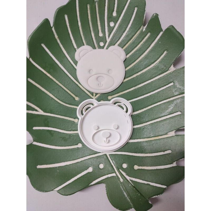 Cortador marcador urso 8,5cm