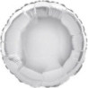 Balão foil redondo 18" Prata