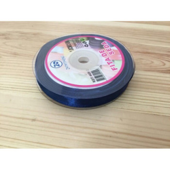 Fita seda azul escura 10 m