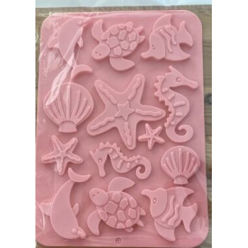 Molde Bombons motivos marinhos