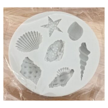 Molde Silicone motivos marinhos