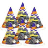 6 chapéus de festa Hot Wheels