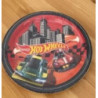 8 pratos 23cm Hot Wheels