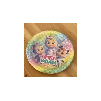 8 pratos Cry Babies 18cm