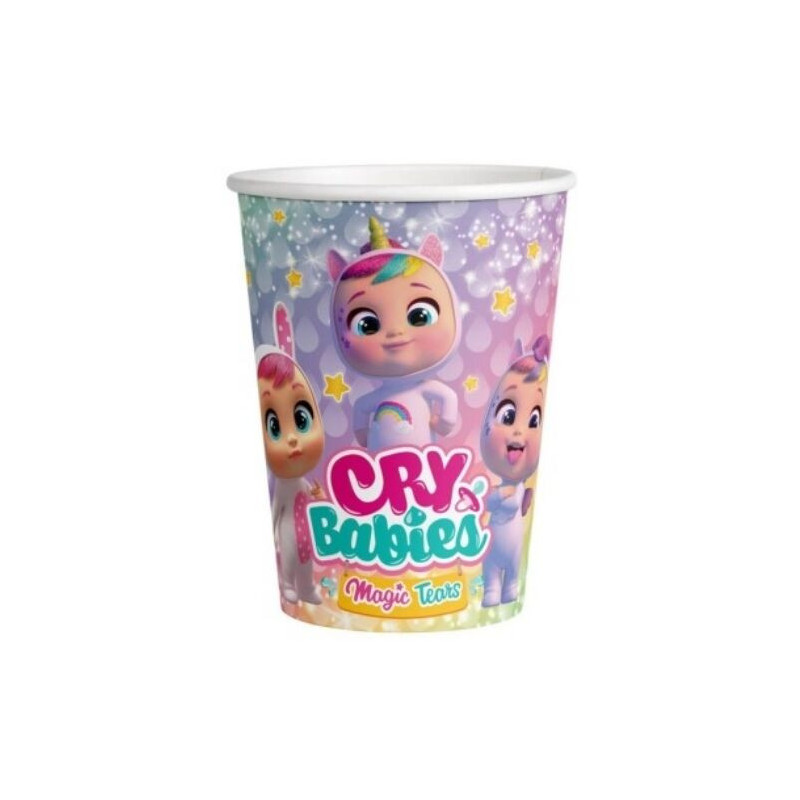8 copos 250ml Cry Babies
