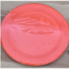 8 pratos 18cm laranja
