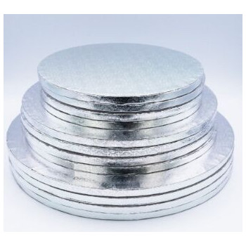 Base alta prata 25cm