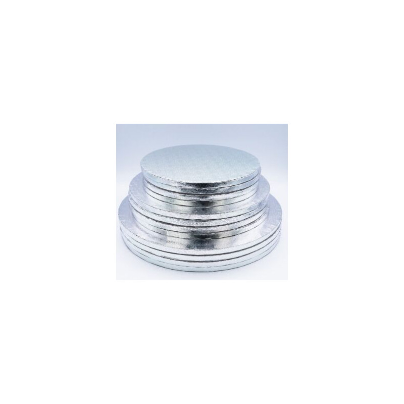 Base alta prata 25cm