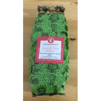 Granulado verde brilhante 250g