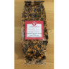 Granulado preto e laranja brilhante 250g