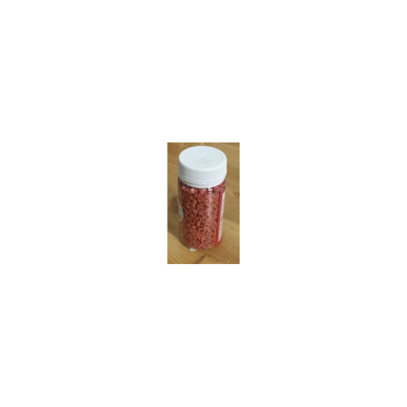 Confettis mini vermelhos 55g