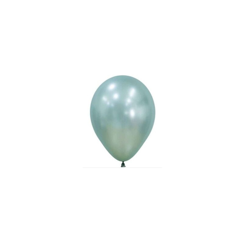 10 balões de latex Sempertex 5" Silk Verde Menta