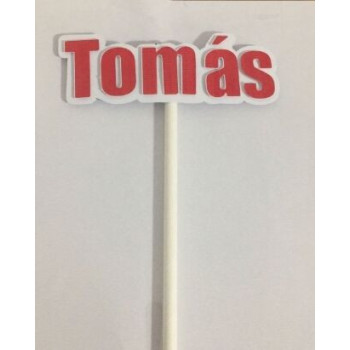 Topo de bolo Tomás