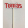 Topo de bolo Tomás