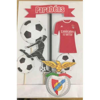 Topo de bolo Benfica