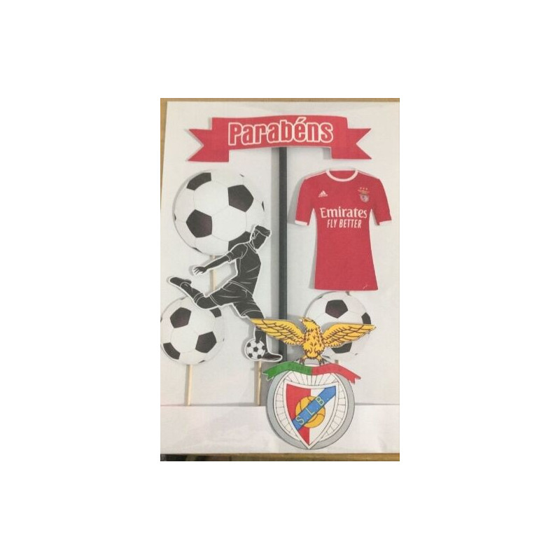 Topo de bolo Benfica