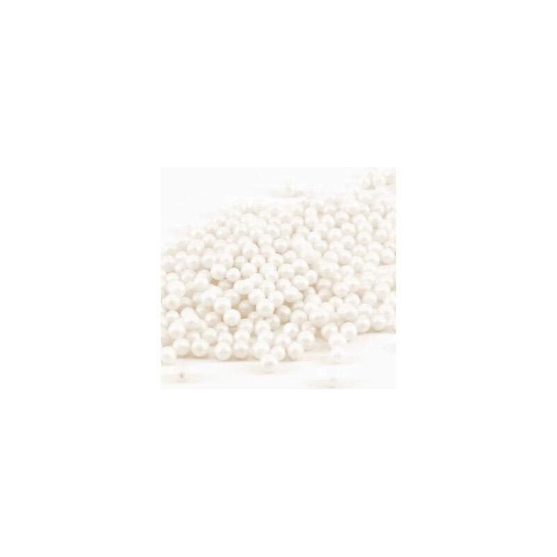 Pérolas brancas 4mm 75g