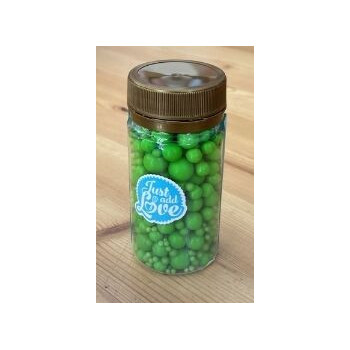 Mix Pérolas verde escuro 80g