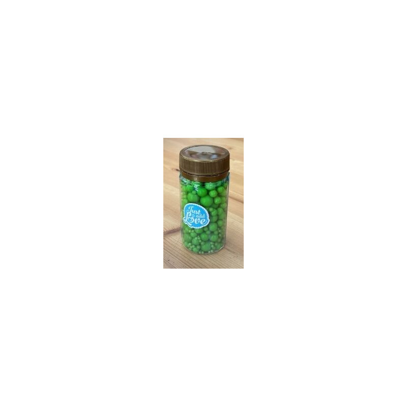 Mix Pérolas verde escuro 80g